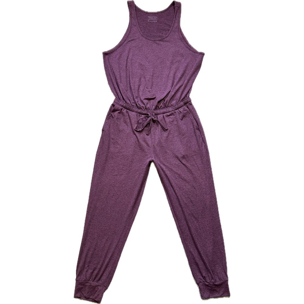 Patagonia Seabrook Jumpsuit Size Medium Night Plum Heathered 75106 Activewear